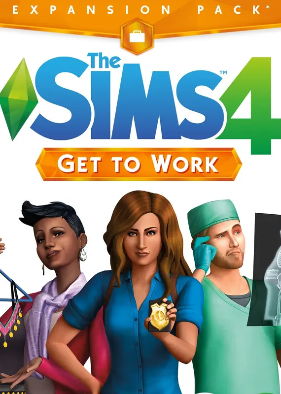 The Sims 4: Get to Work (DLC) — EA app, Standard