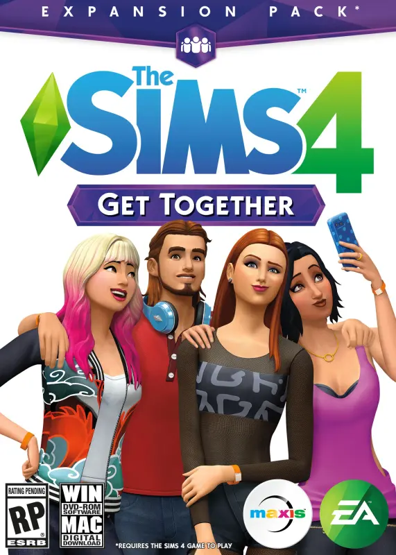The Sims 4 Get Together DLC — EA app, Standard