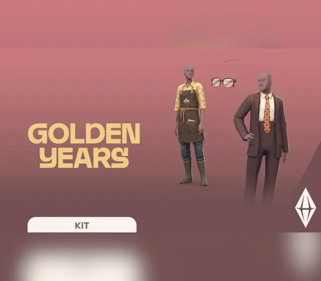 The Sims 4 - Golden Years Kit DLC — EA app, Gold