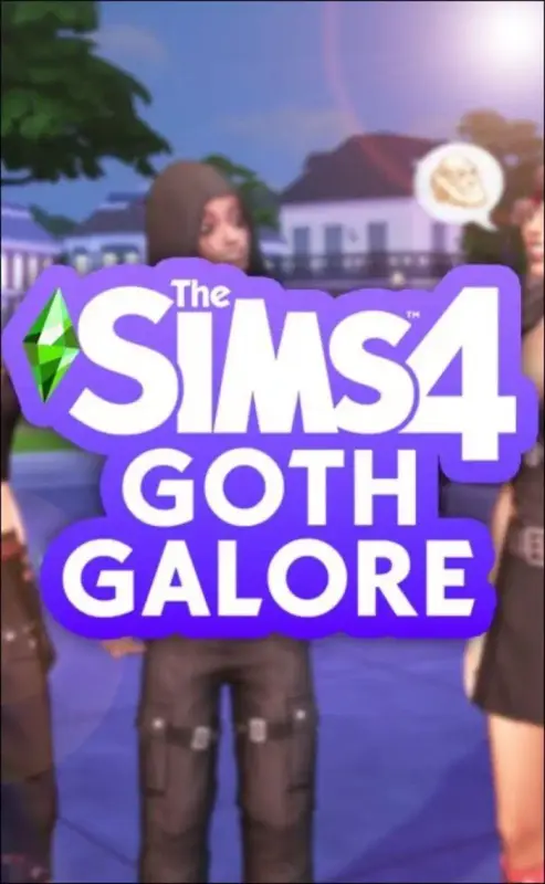 The Sims 4 Goth Galore Kit DLC — EA app, Standard