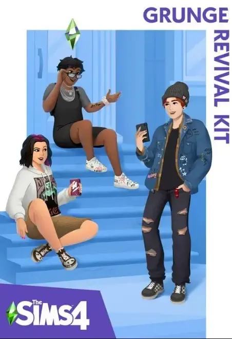 The Sims 4 Grunge Revival Kit DLC — EA app, Standard