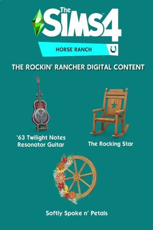 The Sims 4: Horse Ranch – Rockin’ Rancher Pre-Order Bonus (DLC) — EA app, Standard