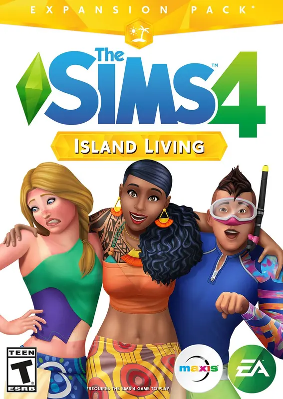 The Sims 4: Island Living (DLC) — EA app, Standard