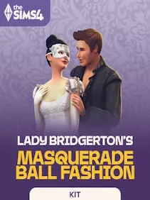 The Sims 4 Lady Bridgerton’s Masquerade Ball Fashion Kit — EA app, Standard