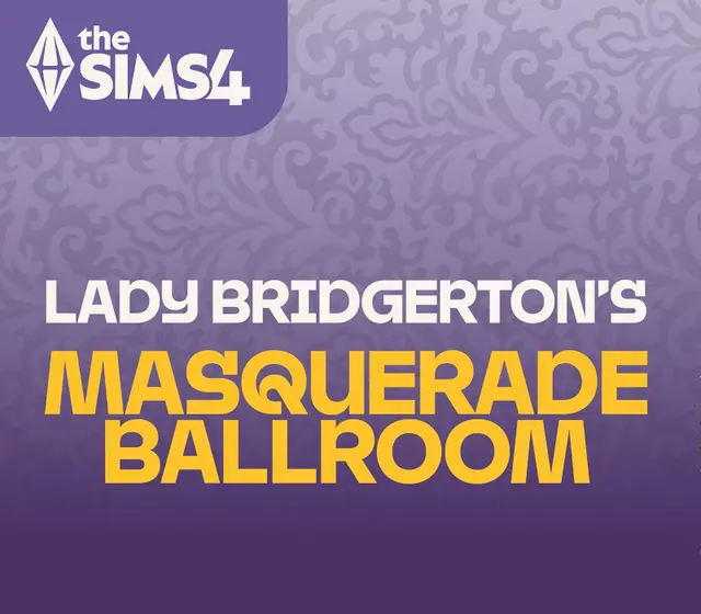 The Sims 4 - Lady Bridgerton’s Masquerade Ballroom Kit DLC — Steam, Standard