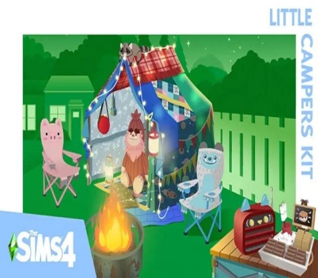 The Sims 4 - Little Campers Kit DLC — EA app, Standard