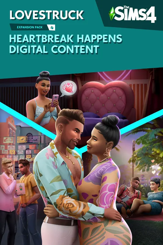 The Sims 4 Lovestruck - Heartbreak Happens Digital Content (DLC) — EA app, Standard