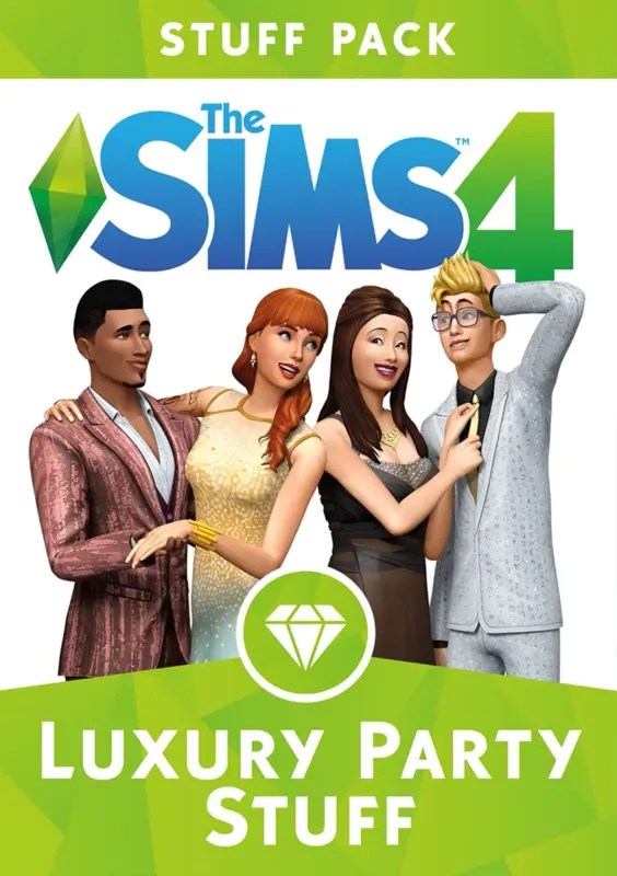 The Sims 4 Luxury Party Stuff DLC — EA app, Standard