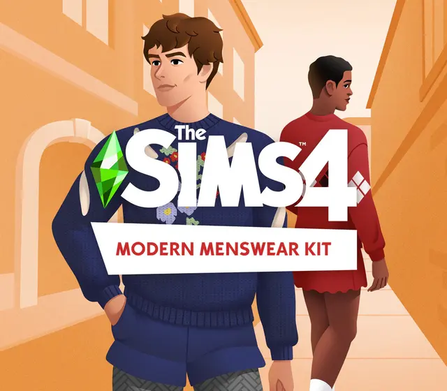 The Sims 4 - Modern Menswear Kit DLC — EA app, Standard