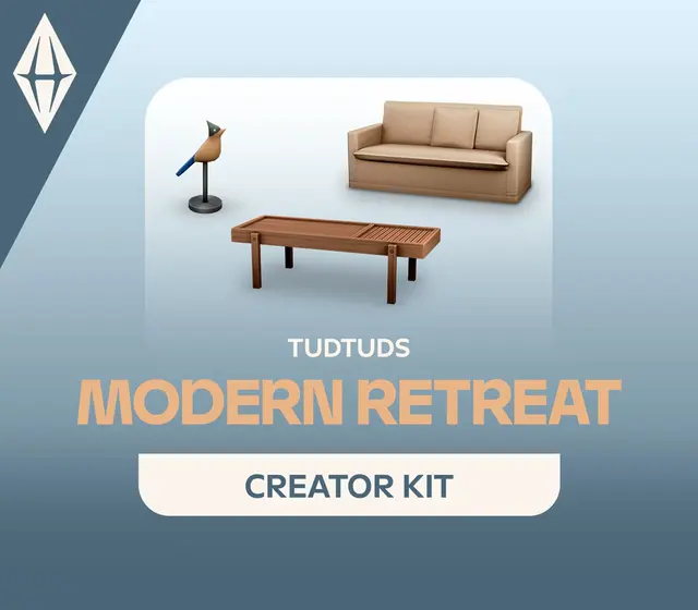 The Sims 4 - Modern Retreat Kit DLC — EA app, Standard