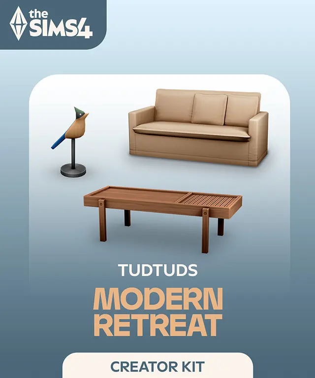 The Sims 4 Modern Retreat Kit (DLC) — EA app, Standard