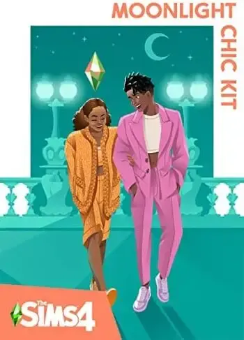 The Sims 4 Moonlight Chic Kit DLC — EA app, Standard