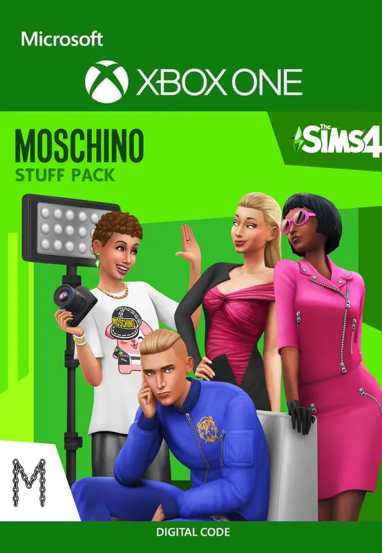The Sims 4: Moschino Stuff Pack (DLC) — Xbox Live, Standard