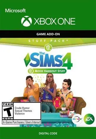 The Sims 4: Movie Hangout Stuff (DLC) — Xbox One, Standard