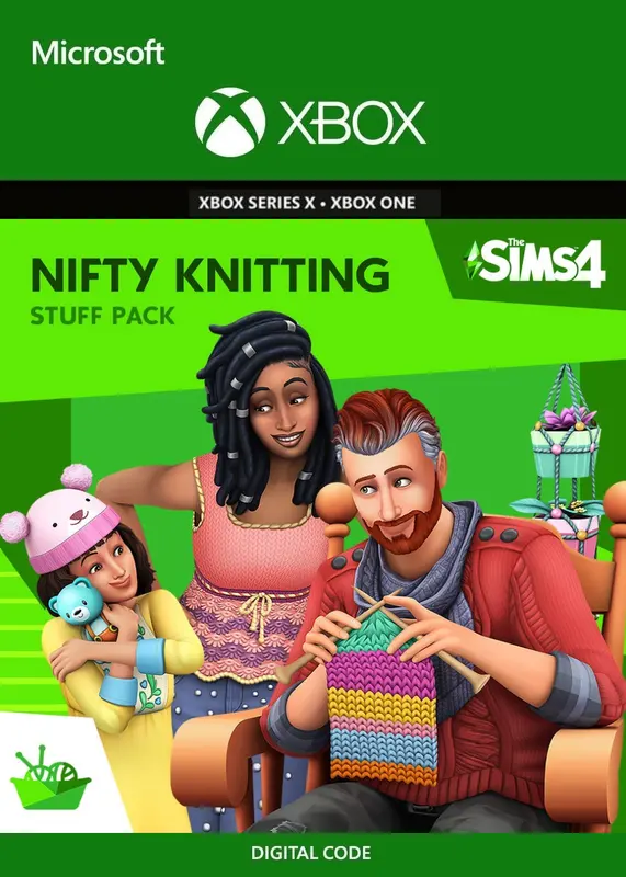 The Sims 4: Nifty Knitting Stuff Pack (DLC) — Xbox Live, Standard