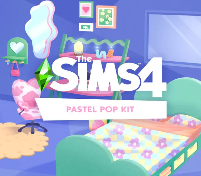 The Sims 4 - Pastel Pop Kit DLC — EA app, Standard