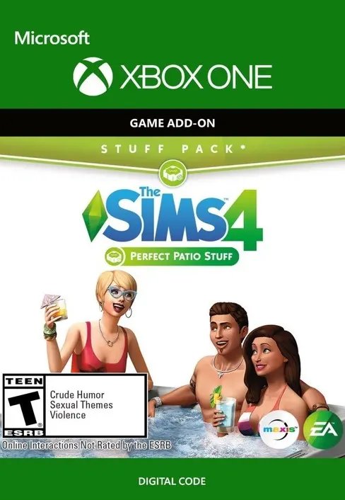 The Sims 4: Perfect Patio Stuff (DLC) — Xbox Live, Standard