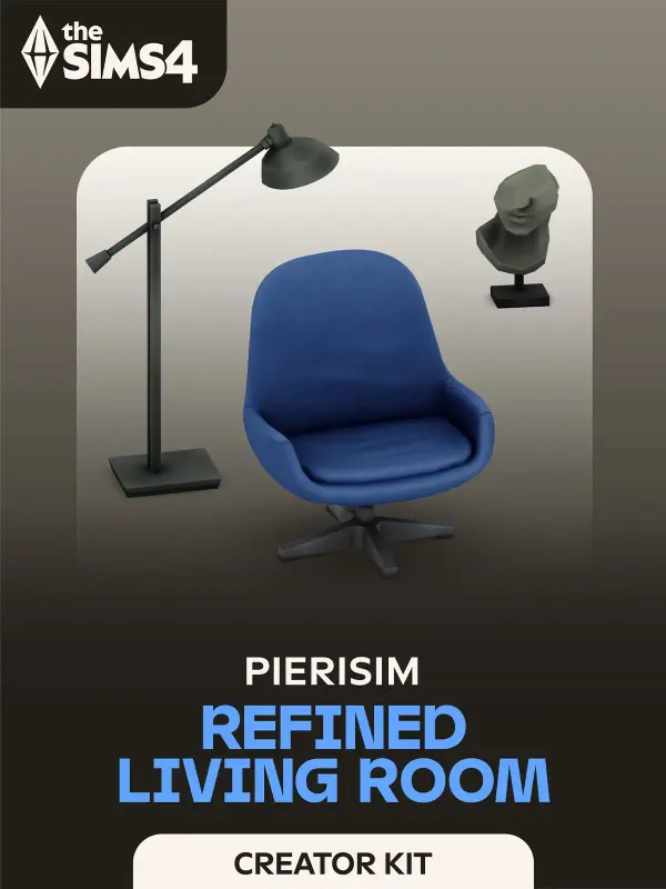 The Sims 4 - Refined Living Room Kit DLC — EA app, Standard