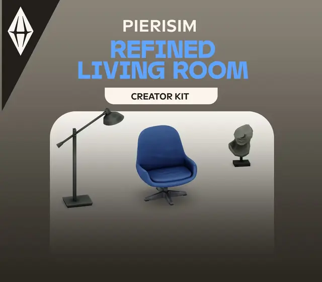 The Sims 4 - Refined Living Room Kit DLC — EA app, Standard