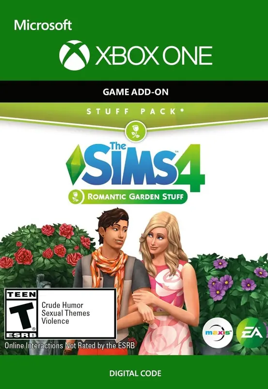 The Sims 4: Romantic Garden Stuff (DLC) — Xbox One, Standard
