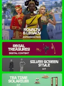The Sims 4 Royalty & Legacy Grand Bundle — Xbox Series X|S, Standard