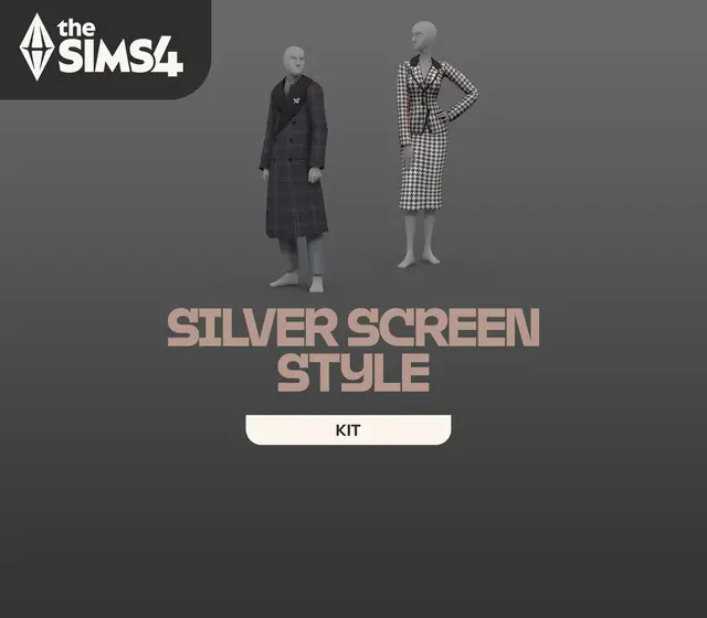 The Sims 4 - Silver Screen Style Kit DLC — EA app, Standard