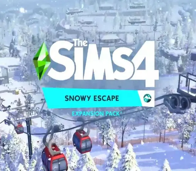 The Sims 4 - Snowy Escape DLC — EA app, Standard