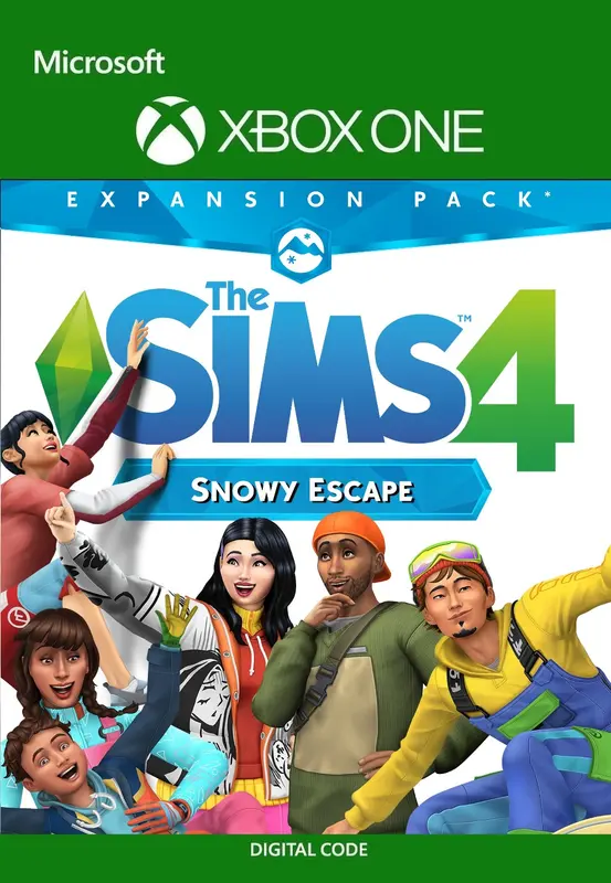 The Sims 4: Snowy Escape Expansion Pack (DLC) — Xbox Live, Standard