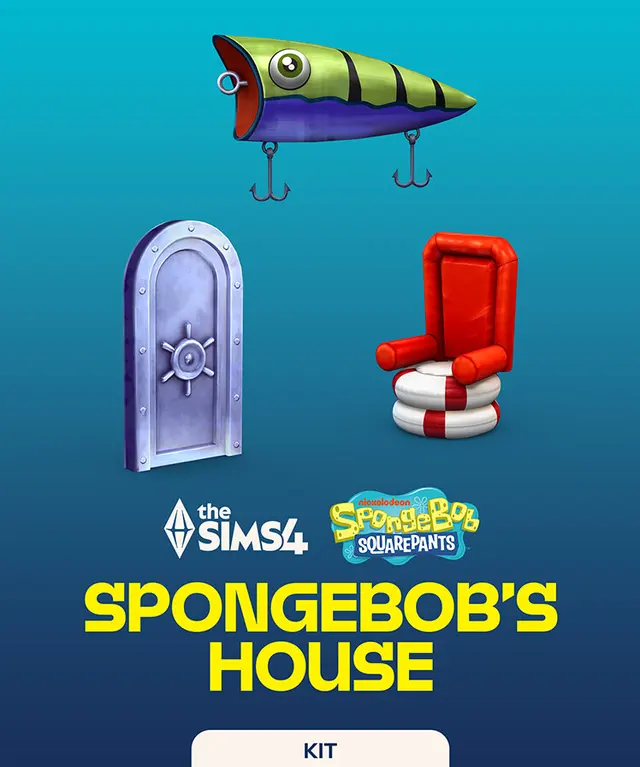 The Sims 4 SpongeBob's House Kit (DLC) — EA app, Standard
