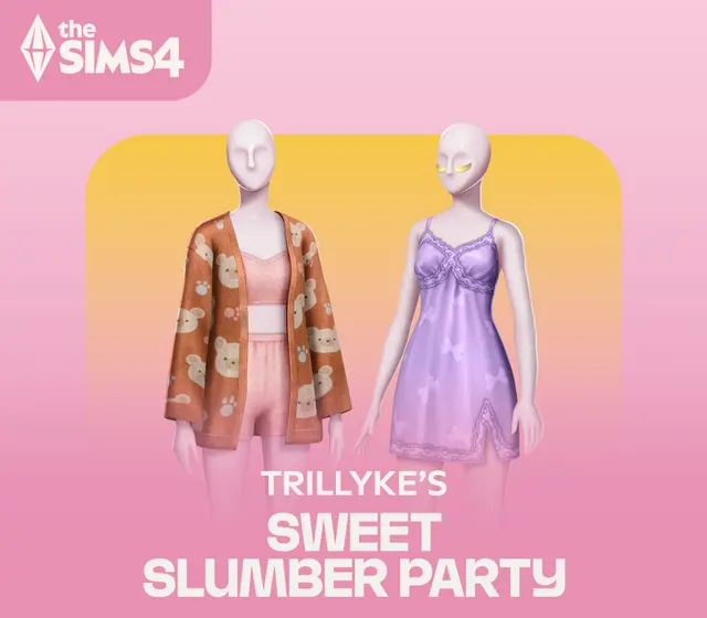 The Sims 4 - Sweet Slumber Party Kit DLC — EA app, Standard