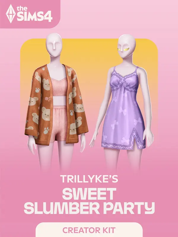 The Sims 4 Sweet Slumber Party Kit (DLC) — EA app, Standard