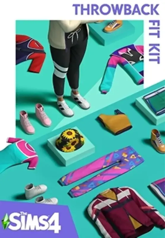 The Sims 4 Throwback Fit Kit DLC — EA app, Standard