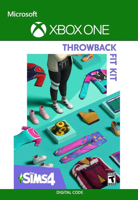 The Sims 4: Throwback Fit Kit (DLC) — Xbox Live, Standard