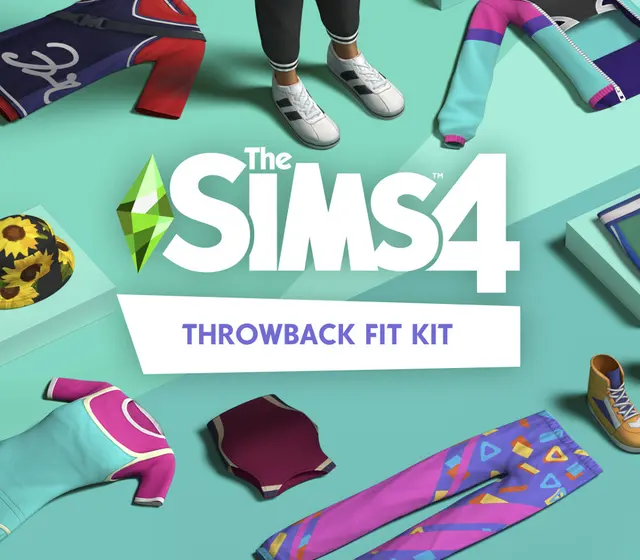 The Sims 4 - Throwback Fit Kit DLC — EA app, Standard