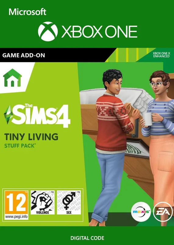 The Sims 4: Tiny Living Stuff (DLC) — Xbox Live, Standard