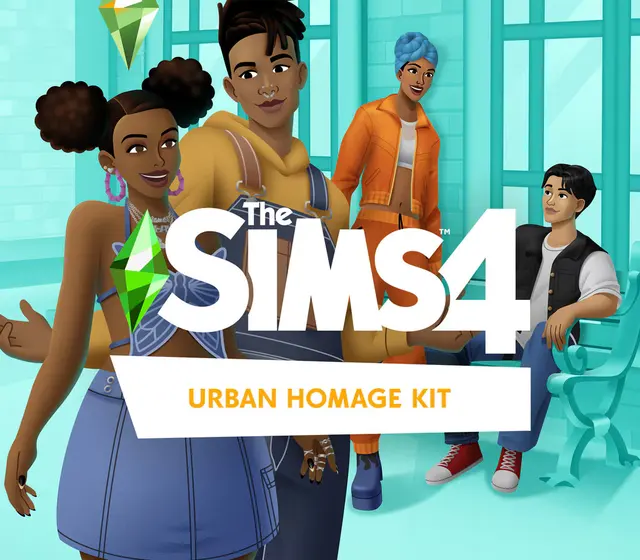 The Sims 4 - Urban Homage Kit DLC — EA app, Standard