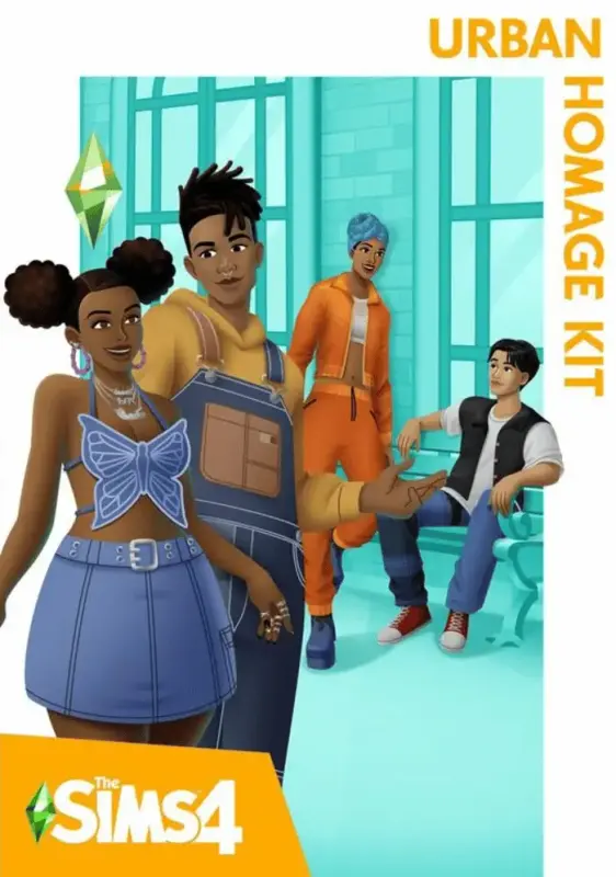The Sims 4 Urban Homage Kit DLC — EA app, Standard