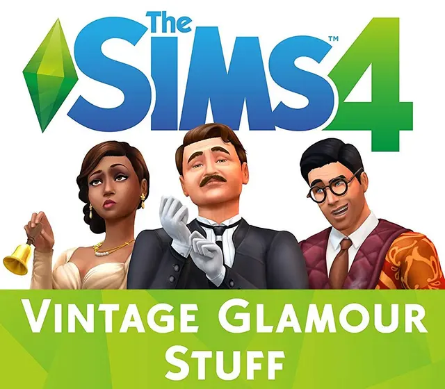 The Sims 4 - Vintage Glamour Stuff DLC — EA app, Standard
