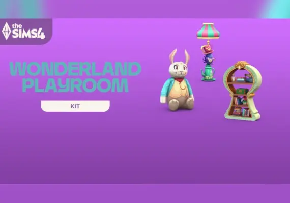 The Sims 4: Wonderland Playroom Kit DLC — EA app, Standard