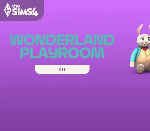 The Sims 4 - Wonderland Playroom Kit DLC — EA app, Standard