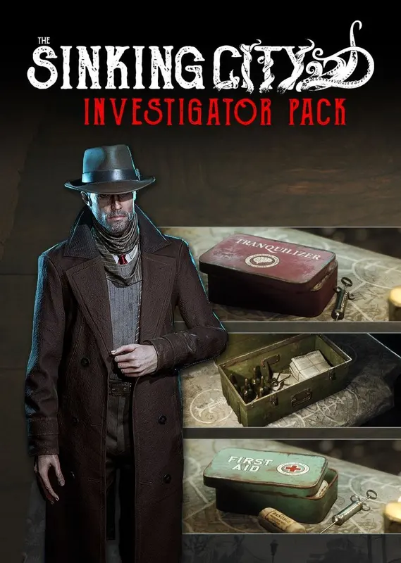 The Sinking City - Investigator Pack (DLC) — PlayStation 4, Standard