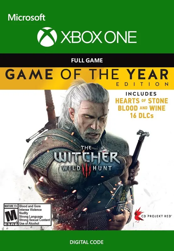 The Witcher 3: Wild Hunt GOTY — Xbox One, Standard