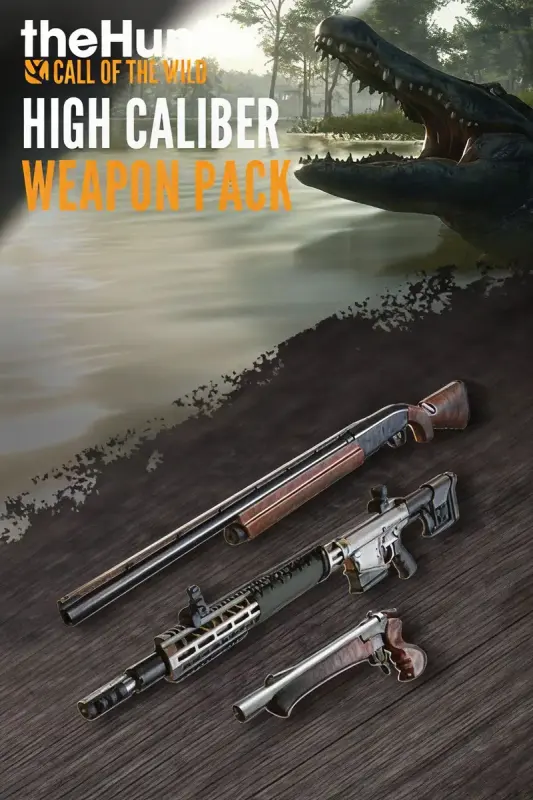 theHunter Call of the Wild - High Caliber Weapon Pack DLC — Steam, Standard