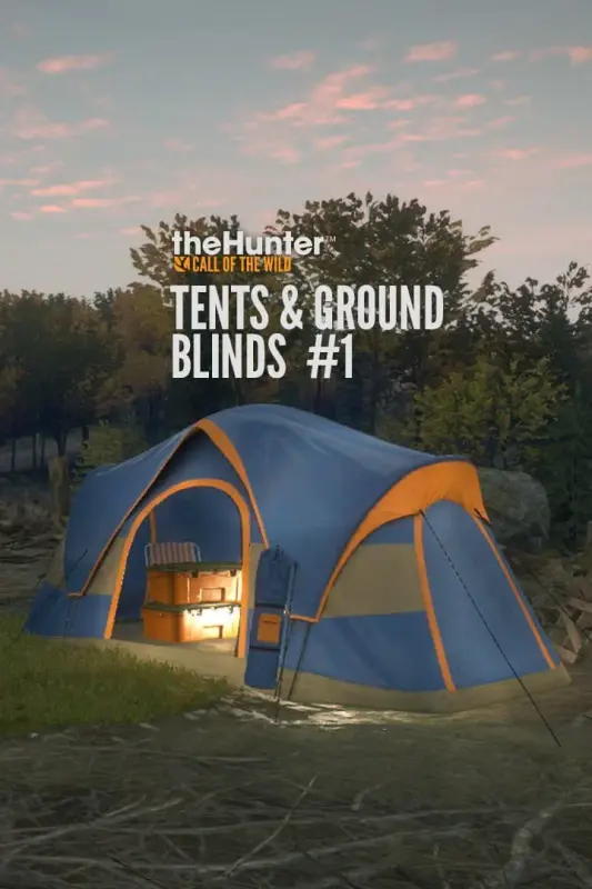 theHunter Call of the Wild - Tents and Ground Blinds DLC — Steam, Standard