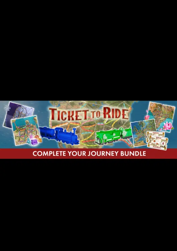 Ticket to Ride: Complete Your Journey Bundle (2025) — Steam, Standard