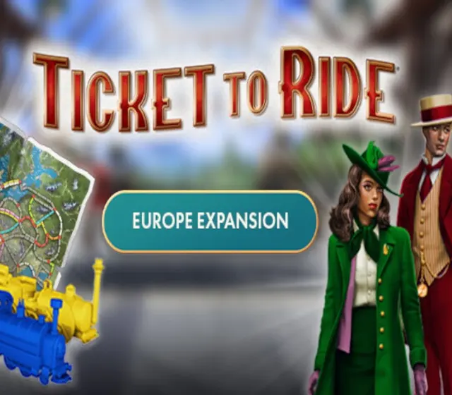 Ticket to Ride - Europe Expansion DLC — Steam, Standard