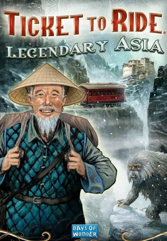 Ticket to Ride - Legendary Asia DLC — Steam, Legendary