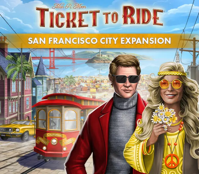 Ticket to Ride - San Francisco City Expansion DLC — Steam, Standard