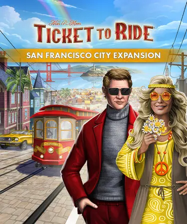 Ticket to Ride®: San Francisco City Expansion (DLC) — Steam, Standard