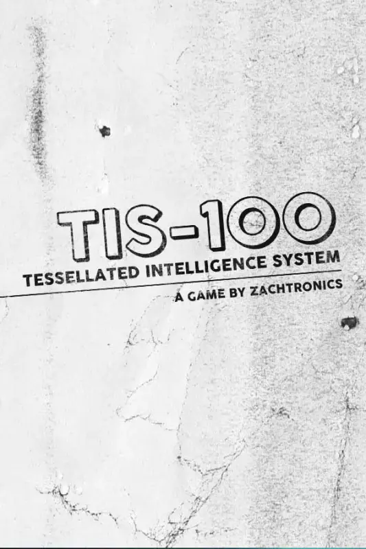 TIS-100 — Steam, Standard